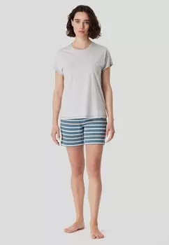 Пижамный комплект SET Schiesser, серый