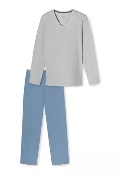 Пижамный комплект SET Schiesser, синий