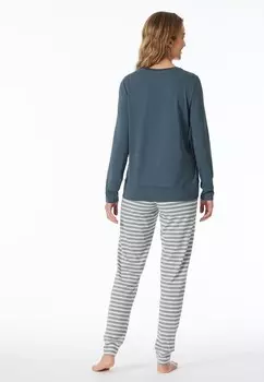 Пижамный комплект SET Schiesser, синий