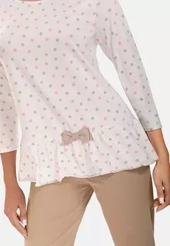 Пижамный комплект SET Vivisence, бежевый