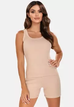 Пижамный комплект SET Vivisence, бежевый