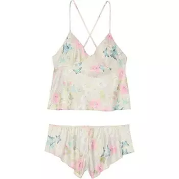 Пижамный комплект SEXY KI для женщин с цветочным принтом в виде бабочек Victoria's Secret, Clothing Sets (Butterfly Floral Print)