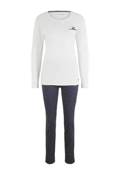 Пижамный комплект TOM TAILOR, темно-синий