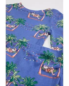 Пижамный комплект Tommy Bahama Sleepy Santa PJ Set, цвет Sleepy Santa