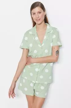 Пижамный комплект TRENDYOLMLLA, мятный