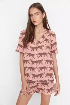 Пижамный комплект TRENDYOLMLLA, роза