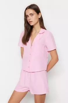 Пижамный комплект TRENDYOLMLLA, розовый