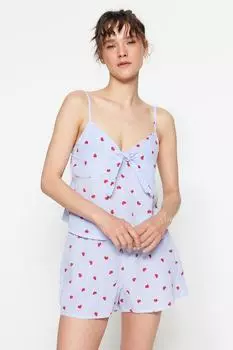 Пижамный комплект TRENDYOLMLLA, синий