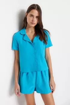 Пижамный комплект TRENDYOLMLLA, синий