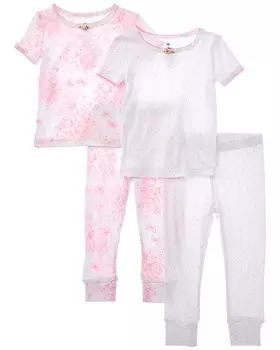 Пижамный комплект Tutu Couture En Pointe из 4 предметов, розовый