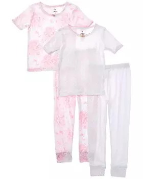 Пижамный комплект Tutu Couture En Pointe из 4 предметов, розовый