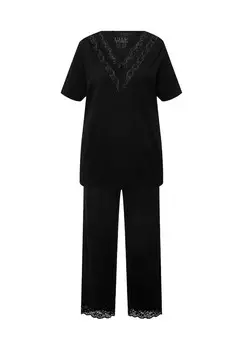 Пижамный комплект Ulla Popken, черный