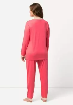 Пижамный комплект Ulla Popken, светло-красный