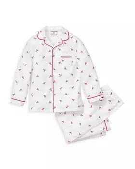 Пижамный комплект унисекс Brixham Lobster - Baby, Little Kid, Big Kid Petite Plume, цвет White