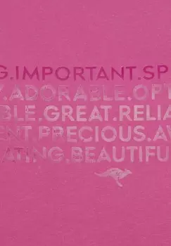 Пижамный комплект VD SLOGAN SET LASCANA, розовый