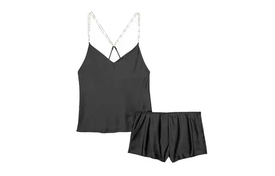 Пижамный комплект VICTORIA'S SECRET женский, черный