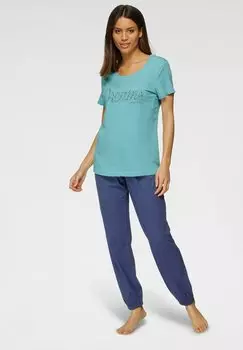 Пижамный комплект VIVANCE DREAMS SET 3 LASCANA, синий