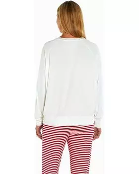 Пижамный комплект Wildfox Twisted But Sweet Set, цвет Snow White/Multi