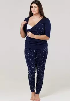 Пижамный комплект WITH POCKET Chelsea Clark, темно-синий