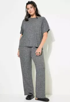 Пижамный комплект ZWEITEILER HALBARM Studio Untold, темно-серый