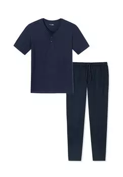 Пижамный микс SCHIESSER, темно-синий
