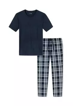 Пижамный микс SCHIESSER, темно-синий