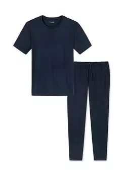 Пижамный микс SCHIESSER, темно-синий
