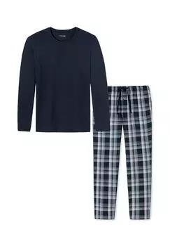Пижамный микс SCHIESSER, темно-синий
