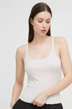 Пижамный топ Abercrombie & Fitch, бежевый