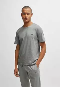 Пижамный топ BOSS, серый