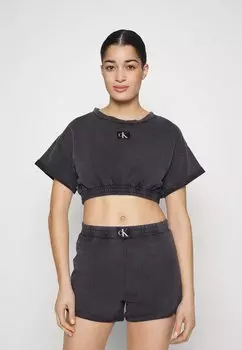 Пижамный топ Calvin Klein, черный