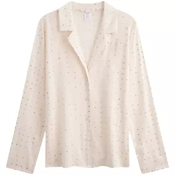 Пижамный топ CALVIN KLEIN для женщин, LNB-Cow Ivory