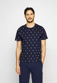 Пижамный топ CREW SLEEP Polo Ralph Lauren, круизный темно-синий