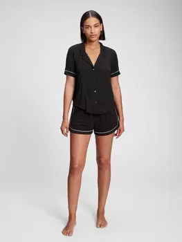 Пижамный топ Gap, черный