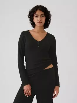 Пижамный топ Gap, черный