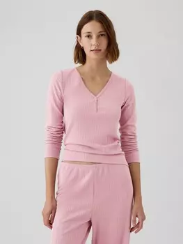 Пижамный топ Gap, розовый