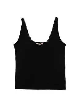 Пижамный топ Koton Pajama Shirt, черный