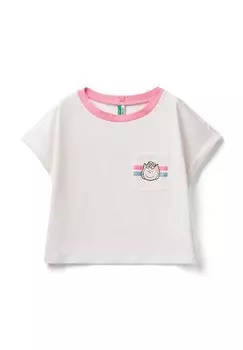 Пижамный топ Lucy Peanuts United Colors of Benetton, слоновая кость