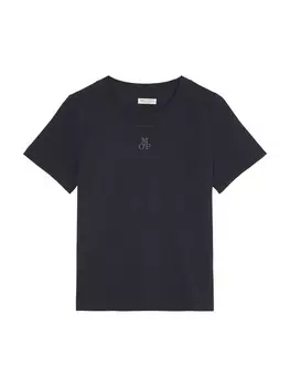 Пижамный топ Marc O'Polo Pajama Shirt Heavy Jersey, темно-синий