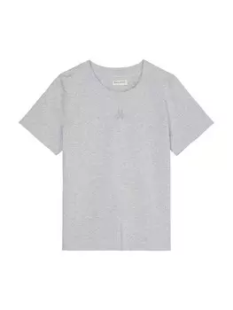 Пижамный топ Marc O'Polo Pajama Shirt Heavy Jersey, пятнистый серый