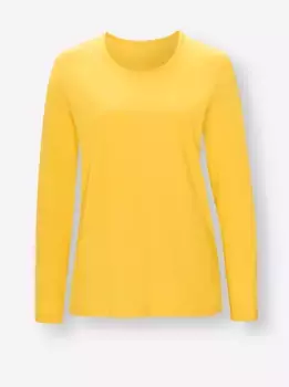 Пижамный топ "Пижамная рубашка", желтый