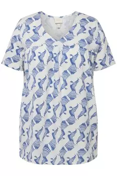 Пижамный топ Ulla Popken Pajama Shirt, белый