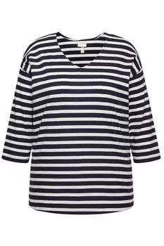 Пижамный топ Ulla Popken Pajama Shirt, морской синий