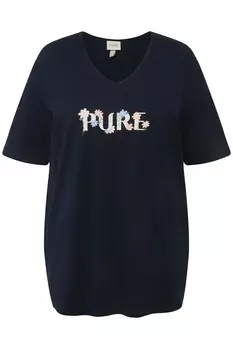 Пижамный топ Ulla Popken Pajama Shirt, морской синий