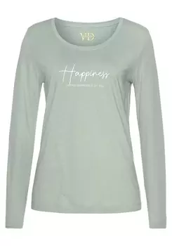 Пижамный топ VIVANCE Pajama Shirt, пастельный зеленый