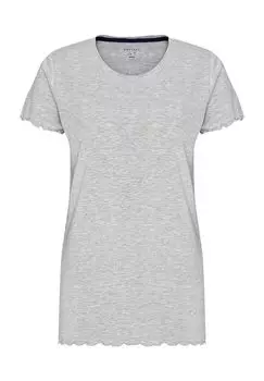 Пижамный топ Yolo с круглым вырезом для женщин DESIReE, цвет Silber Melange