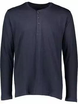 Пижамный верх Schiesser, темно-синий