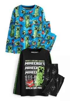 Пижамы 2 PACK Next, синий