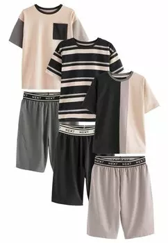 Пижамы 3 PACK SET Next, черный