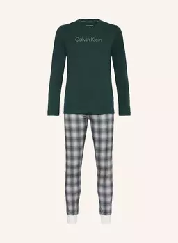 Пижамы Calvin Klein, зеленый